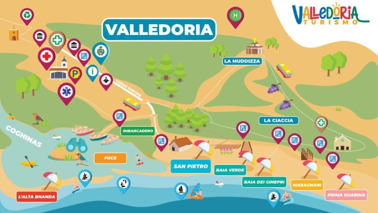 Mansarda San Pietro Apartman Valledoria Kültér fotó